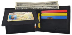 AFONiE Men's Football Stamped Wallet w/ RFID Protection