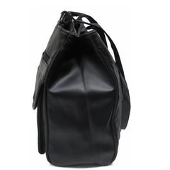 7 Compartments Leather Tote