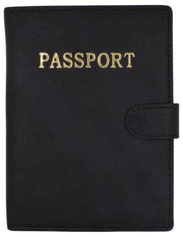 Travel Passport Leather Wallet
