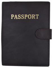 Travel Passport Leather Wallet