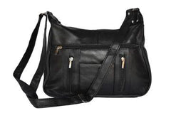 Super-Soft Genuine Lambskin Leather Purse Black