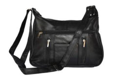 Super-Soft Genuine Lambskin Leather Purse Black