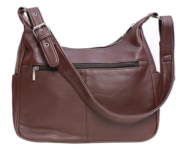 Super-Soft Genuine Lambskin Leather Purse burgundy