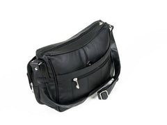 Soft Genuine Leather Purse Black