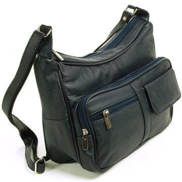 Soft Genuine Leather Purse Black