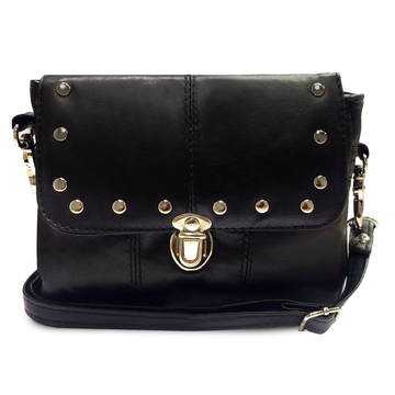 Leather Clip Pouch w/Detachable Strap