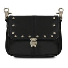 Leather Clip Pouch w/Detachable Strap