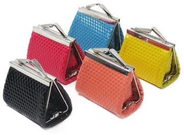 AFONiE Lipstick Kiss Lock Coin Wallet