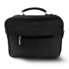 Casual Crossbody Leather Shoulder Bag Black