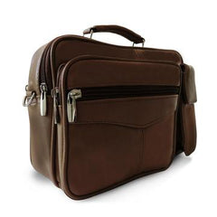 Casual Crossbody Leather Shoulder Bag Brown