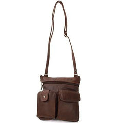 Amy’s Soft Leather Crossbody Bag Brown