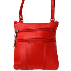 Amy’s Soft Leather Crossbody Bag Red