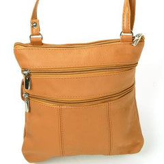 Amy’s Soft Leather Crossbody Bag Tan