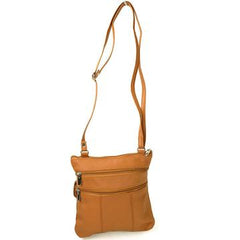 Amy’s Soft Leather Crossbody Bag Tan