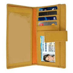 AFONiE Leather Flat Women Wallet