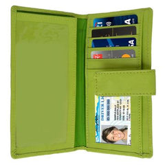 AFONiE Leather Flat Women Wallet