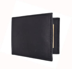 AFONiE Leather Money Clip Wallet For Men