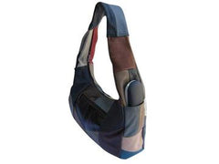 Top Zip Hobo Genuine Mexican Leather Bag - MULTI
