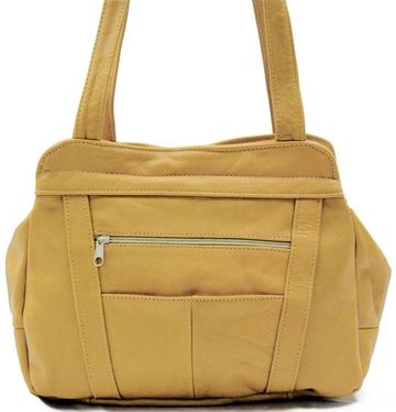Lifetime Soft Leather Tote Bag Tan