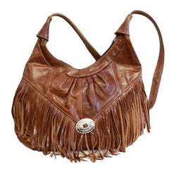 Fringe Hobo Bag (Multi-Color)