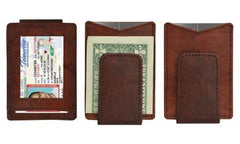 AFONiE Magnetic Leather Money Clip