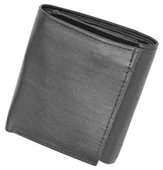 AFONiE RFID Blocking Genuine Leather Trifold Wallet