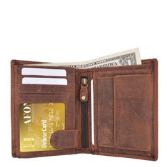 AFONiE RFID Leather European Style Wallet