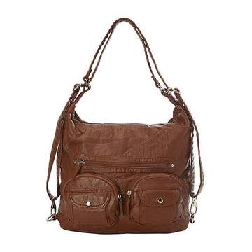 Soft Vegan Leather Carry Style Bag