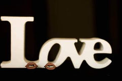 Stainless Steel Lip Earrings