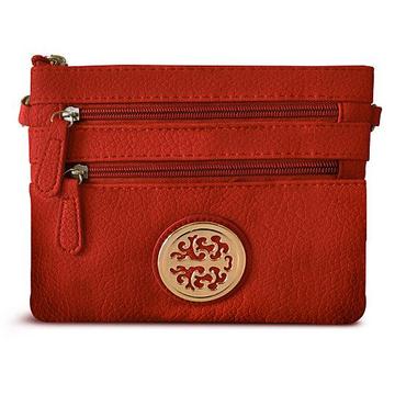 Stylish Women's Crossbody or Clutch Bag Red