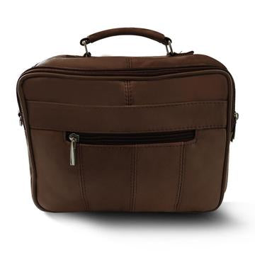 Casual Crossbody Leather Shoulder Bag Tan