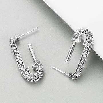 Safety Pin Studs Earrings