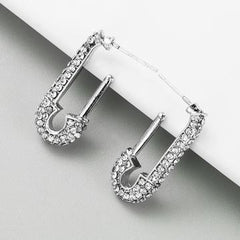 Safety Pin Studs Earrings