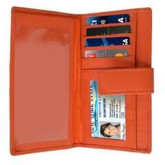 AFONiE Leather Flat Women Wallet