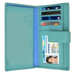 AFONiE Leather Flat Women Wallet