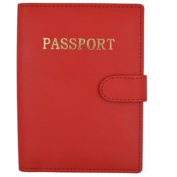Travel Passport Leather Wallet