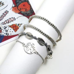 Silver Ocean World Women Bracelets